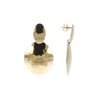 Orecchini Etrusca Donna in Bronzo WSET00323.YG - WSET00323.YG